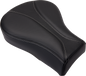 SADDLEMEN Dominator Pillion Pad - Standard Reach - Black w/ Gray Stitching - FL/FX '06-'17 806-12-0162