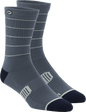 100% Advocate Socks - Slate/Navy - Large/XL 24017-458-18