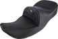 SADDLEMEN Roadsofa Seat - Carbon Fiber - Without Backrest - Black - GL H01-07-185