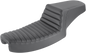 SADDLEMEN Step-Up Seat - Front Tuck-n-Roll - Black - Dyna 891-04-171