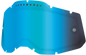 100% Accuri 2/Racecraft 2/Strata 2 Dual Lens - Vented - Blue Mirror 59083-00002