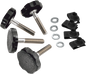 SHOW CHROME Saddlebag Fasteners - 1999 - 2020 91-314A
