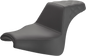 SADDLEMEN Step-Up Seat - Rear Lattice Stitch - Black - FXFB 818-28-173