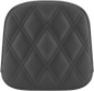 SADDLEMEN Sissy Bar Pad - Lattice Stitched - Black - FL '99-'23 40743
