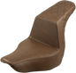SADDLEMEN Step-Up Seat - Rear Lattice Stitch - Brown 818-29-173BR