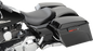 SADDLEMEN S3 Super Slammed Seat - Solo - Black - '08-'23 FLH/FLT 808-07B-002