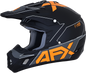 AFX FX-17 Helmet - Aced - Matte Black/Orange - XL 0110-6507