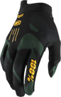 100% iTrack Gloves - Sentinel Black - Large 10008-00022