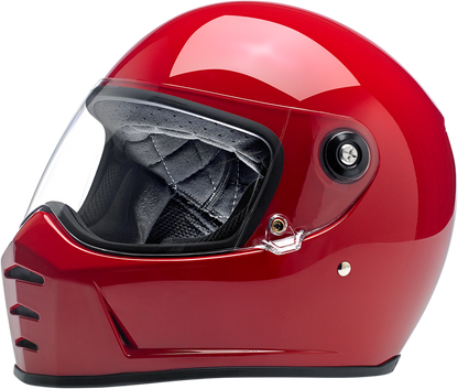 BILTWELL Lane Splitter Helmet - Gloss Blood Red - Large 1004-837-104