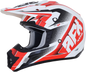 AFX FX-17 Helmet - Force - Pearl White/Red - Small 0110-5244