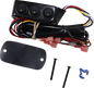 SHOW CHROME Switch Block Assembly - Brake Side - Black 52-705MA