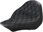 SADDLEMEN Renegade Solo Seat - Lattice Stitched - Black - FXSB 813-27-002LS