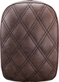 SADDLEMEN Detachable Pillion Pad - Lattice Stitched - Brown SA1026