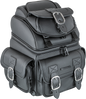 SADDLEMEN BR1800D Sissy Bar Bag - Black EX000971