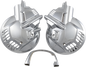 SHOW CHROME Rotor Disc Covers 2-497