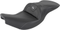 SADDLEMEN Roadsofa Seat - Carbon Fiber - Without Backrest - Black - Indian I14-07-185