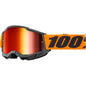 100% Accuri 2 Goggle - Orange - Red Mirror 50014-00041