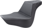 SADDLEMEN Step-Up Seat - Rear Lattice Stitch - Black 818-27-173