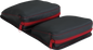 SHOW CHROME Kaliber Dash Pouch - Black with Red Zipper H44-4ZRED
