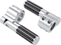 SHOW CHROME Highway Clamp - With Rail Peg 21-334