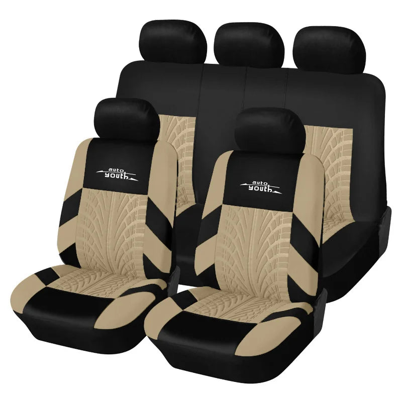Universal Sporty Car Seat Protector/Covers Set  Fit Most Cars