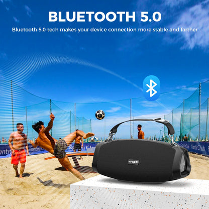70W Portable Bluetooth Speakers with Wireless Microphone