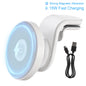 15W Wireless Magnetic Car Chargers/Fast Charging Docking Station 360 Degree