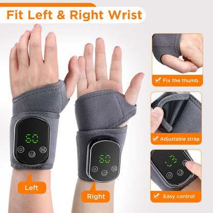 Wrist/Hand Heated Vibrating Massager