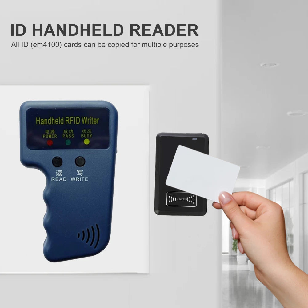 Handheld RFID ID Card Copier ID Reader Writer Programmer Access Card Duplicator