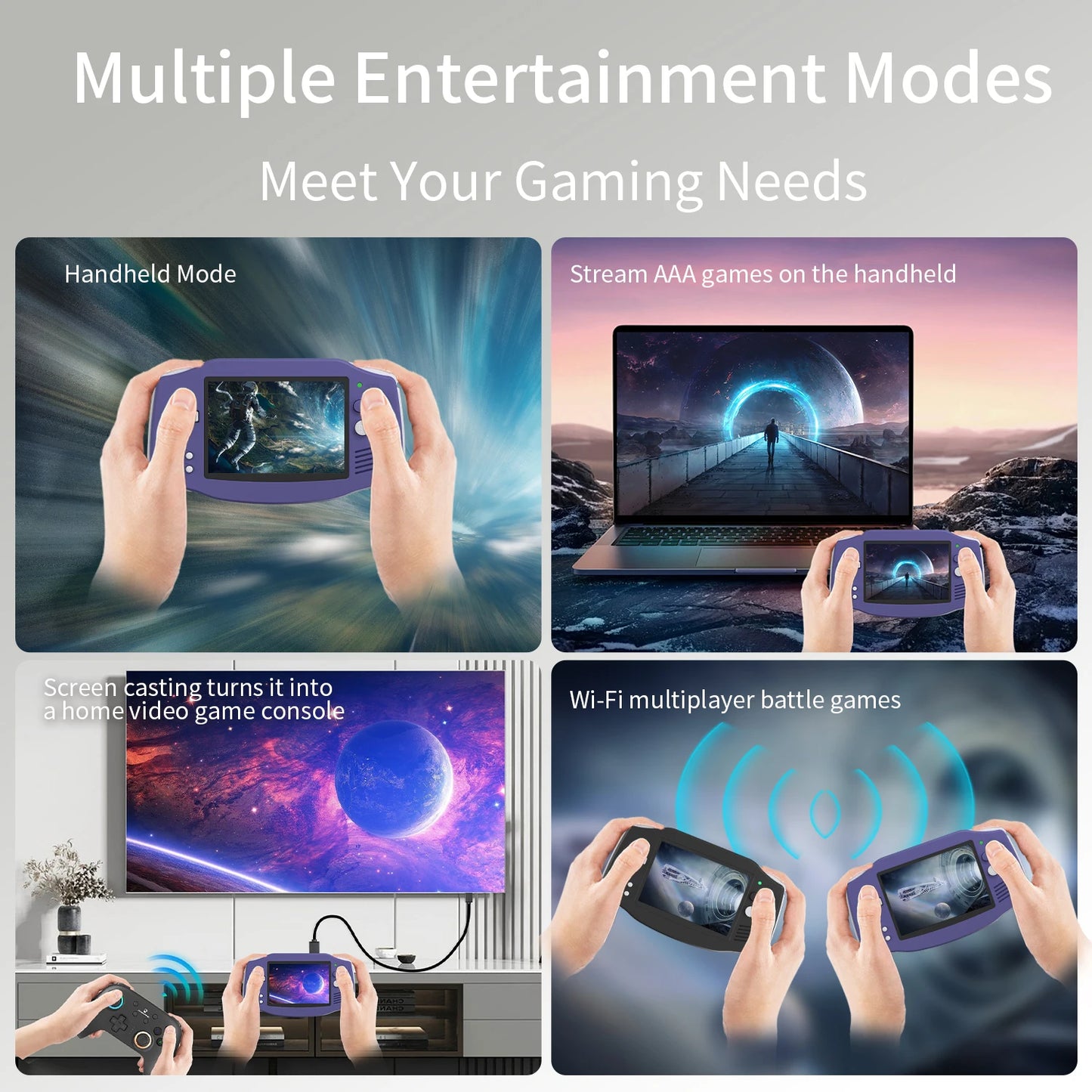 ANBERNIC RG34XX Retro Handheld Game Console 64-bit Video Gaming Player