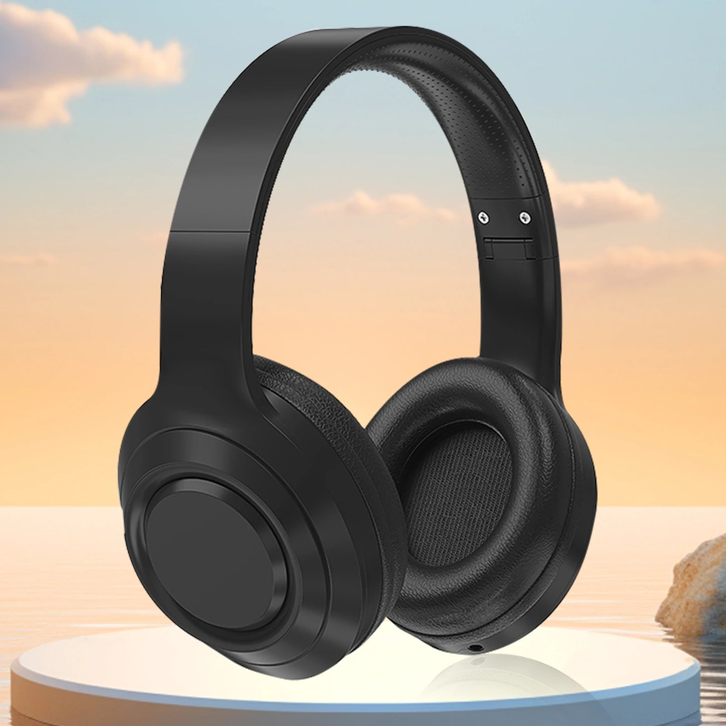 Wireless Bluetooth Headphones with Noise Reduction