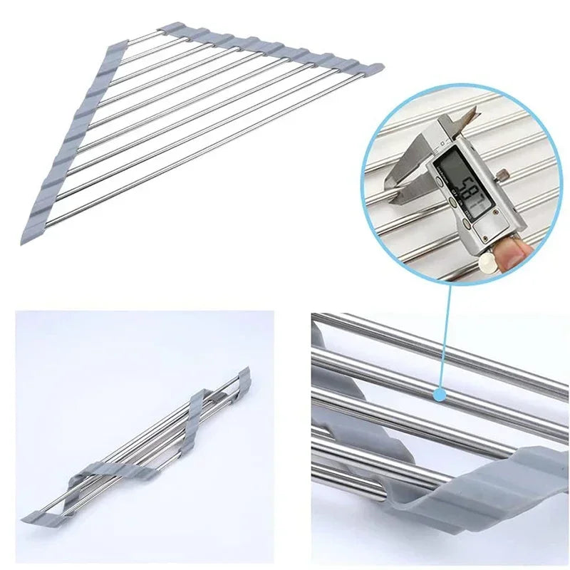 Triangle Stainless Steel Draining Rack