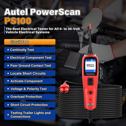 PS100 Automotive Electric Circuit Scanner/Diagnostic Tool