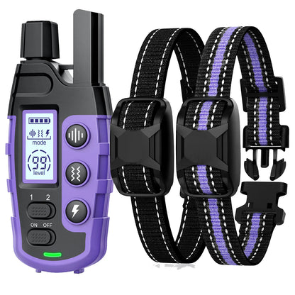 3300Ft Waterproof Dog Training Collar with Remote Control for Pet Behavior