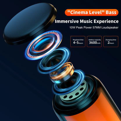 10 w Bluetooth Speaker with Hi-Res Wireless HiFi Portable Speaker IPX5 Waterproof, Outdoor