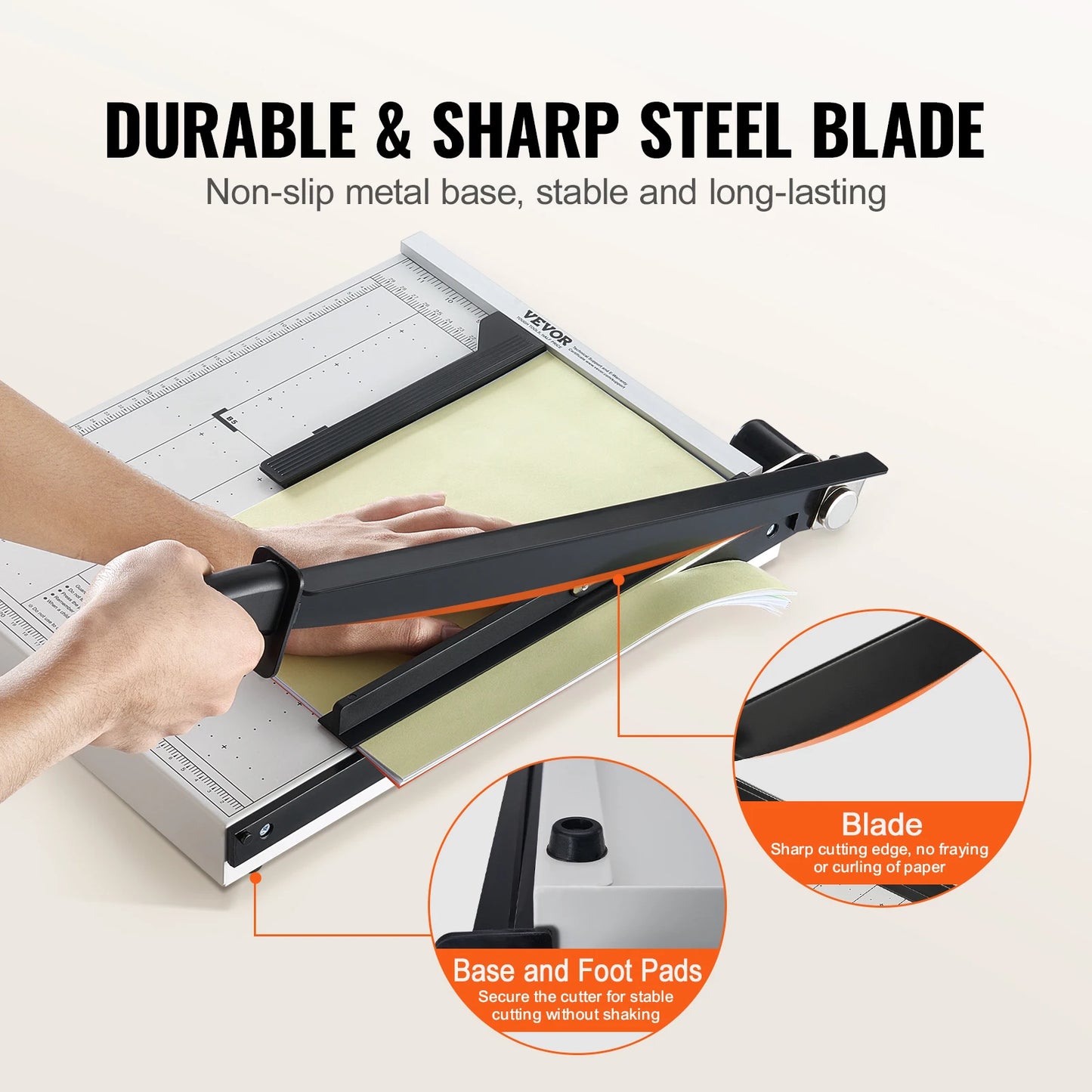Heavy Duty Paper Cutter for Home Office School