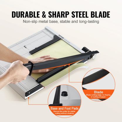 Heavy Duty Paper Cutter for Home Office School