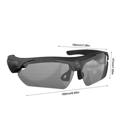 2026 Glasses With 1080p High-definition Mini Camera Smart Glasses Cycling Recorder Outdoor Sports Recording Goggles