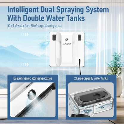 Window Cleaning Robot with Cleaning Edge Detection