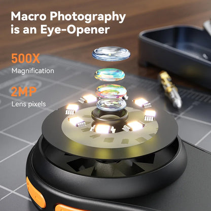 500X Digital Handheld Portable Microscope