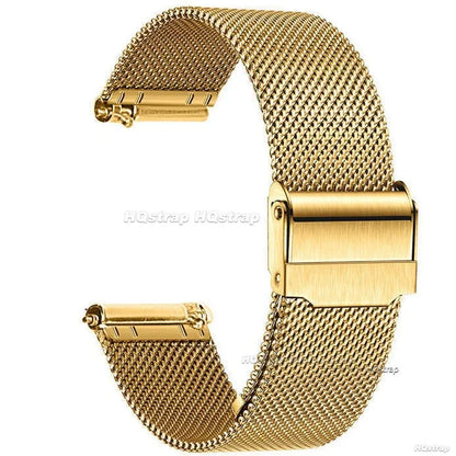Quick Release Milanese Strap Universal Bracelet for DW  18mm - 24mm 0.6mesh Stainless Steel