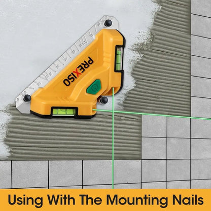 Floor Tile Square Laser Level, Tile Laser Line Projection with Aluminum Magnetic Base