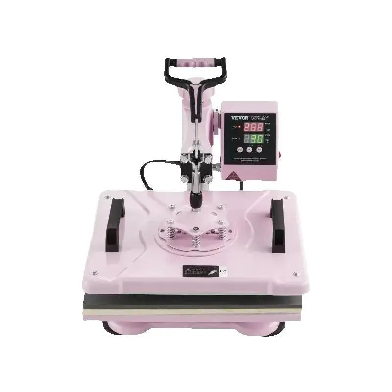 8 in 1 Heat Press/Transfer Machine for T-Shirts/Mugs/Hats/Plates Pink