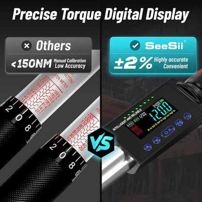 Digital 1/2" Drive Electric Torque Wrench
