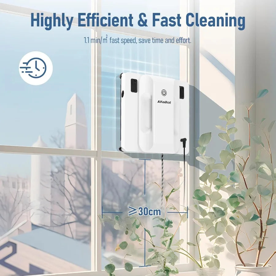 Window Cleaning Robot with Cleaning Edge Detection