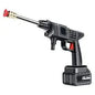 Portable Wireless Electric Car Pressure washer, Foam Spray Gun Car Cleaning Tool,