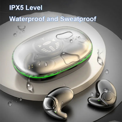 Invisible Sleep Bluetooth IPX5 Waterproof Earbuds Touch Control Headsets