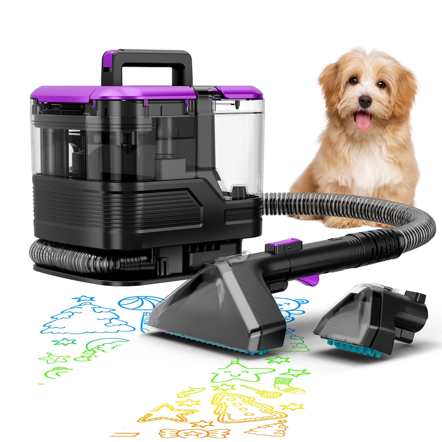 Honki Portable Carpet/ Upholstery Multifunctional Cleaner