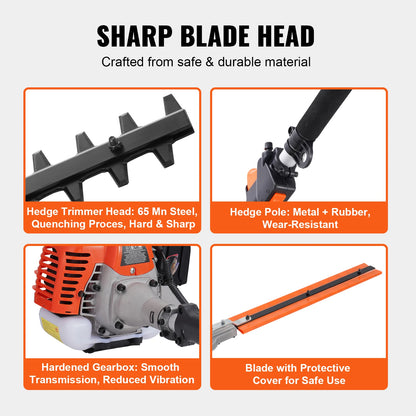 6-in-1 Multi-Functional Trimming Tools Package Weed-eater