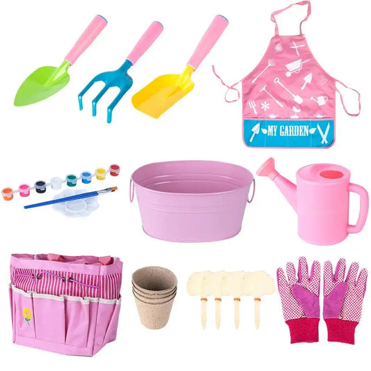 Kids Gardening Tool set With Watering Can